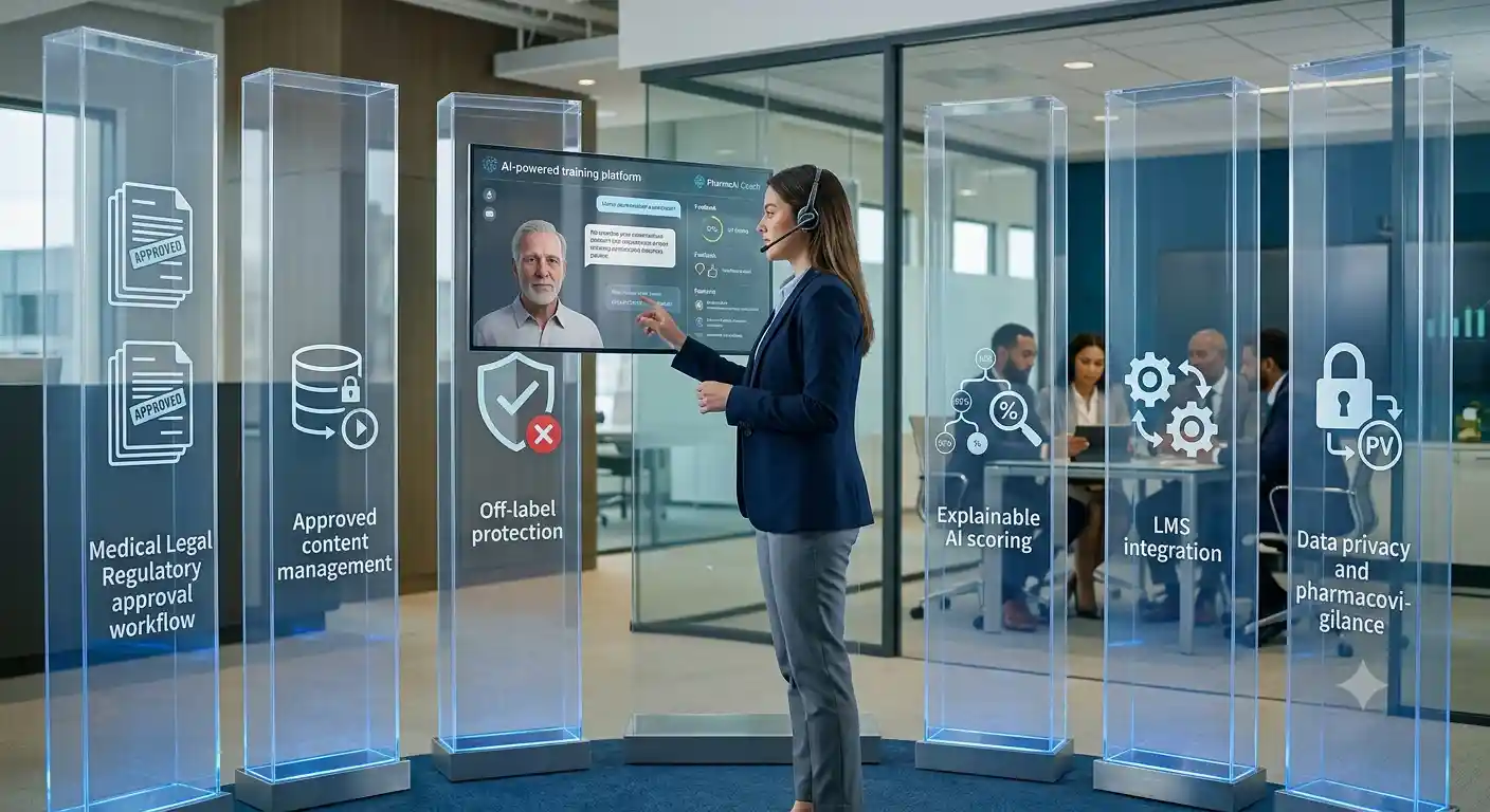The six compliance requirements for AI avatar sales rep training