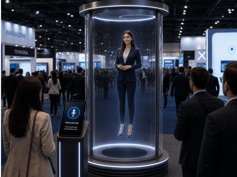 Scegli il tuo Avatar con AI per il tuo evento o per il tuo stand fieristico